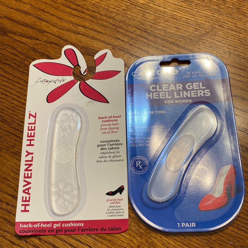 Clear Gel Heel Liners